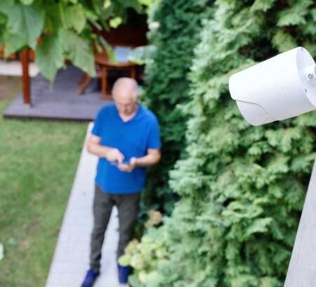 Security camera for home surveillance Security camera for home surveillance